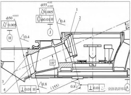 【爱游戏（中国）机械】高精密复杂斜轴承孔加工工艺研究