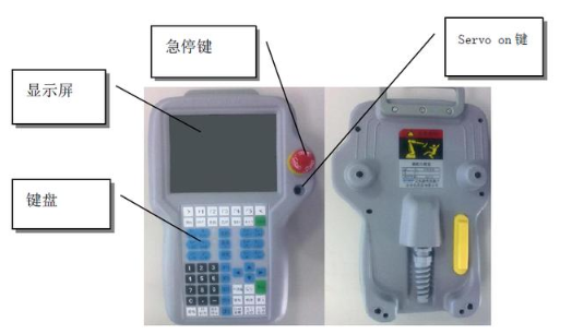 【爱游戏（中国）机械】工业机器人示教器按钮功能介绍