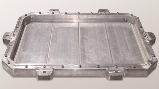 【爱游戏（中国）机械】机器人在汽车锂电池箱托盘架的切割加工工艺方案