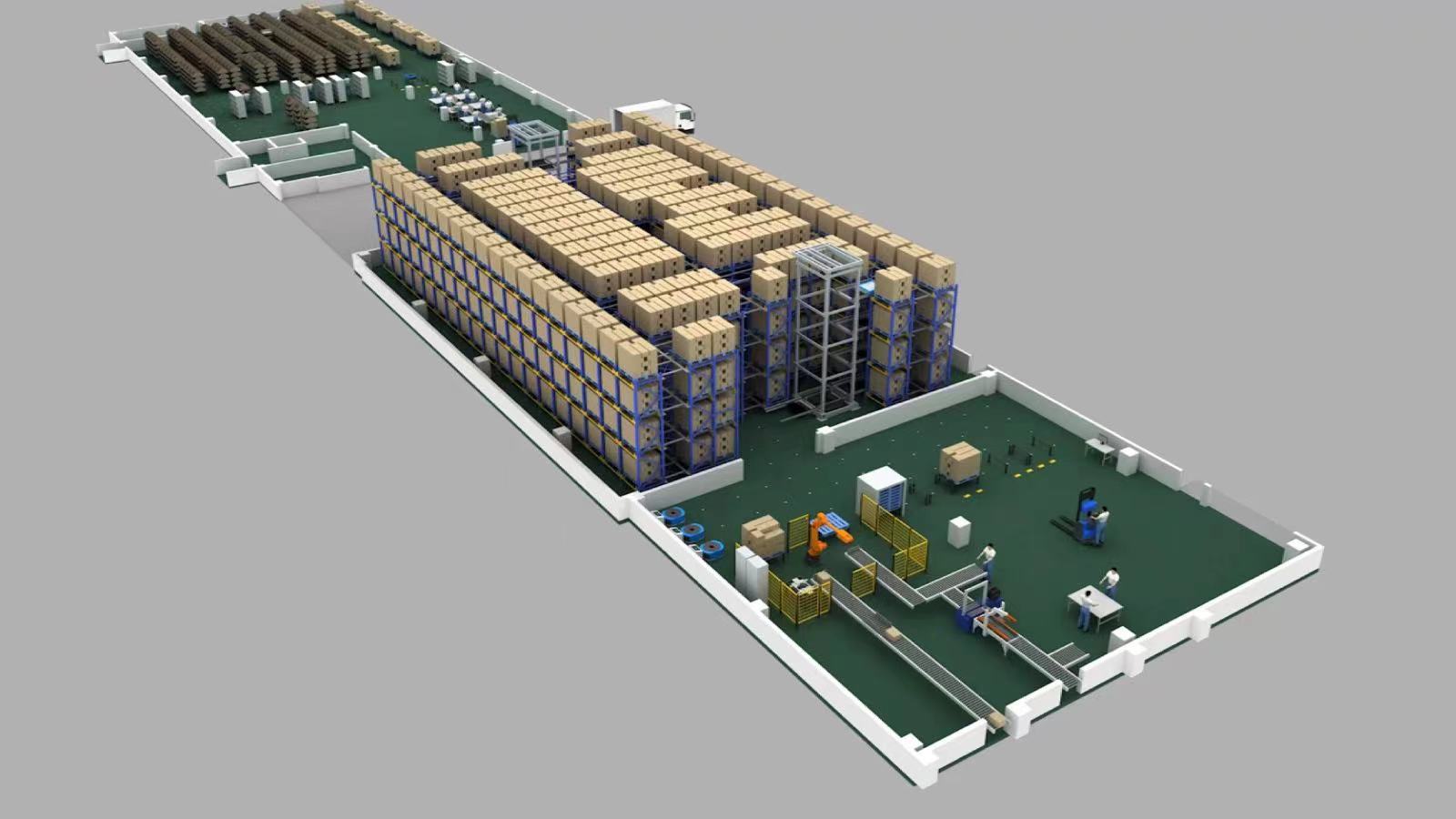 【爱游戏（中国）机械】菜鸟在浙江建设“无人粮仓”，引入机械臂、AGV机器人、四向穿梭车